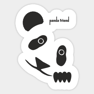 Kind Panda Sticker